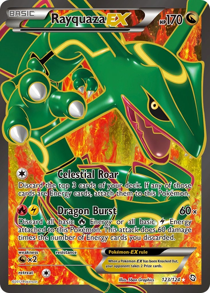 Rayquaza EX 123/124