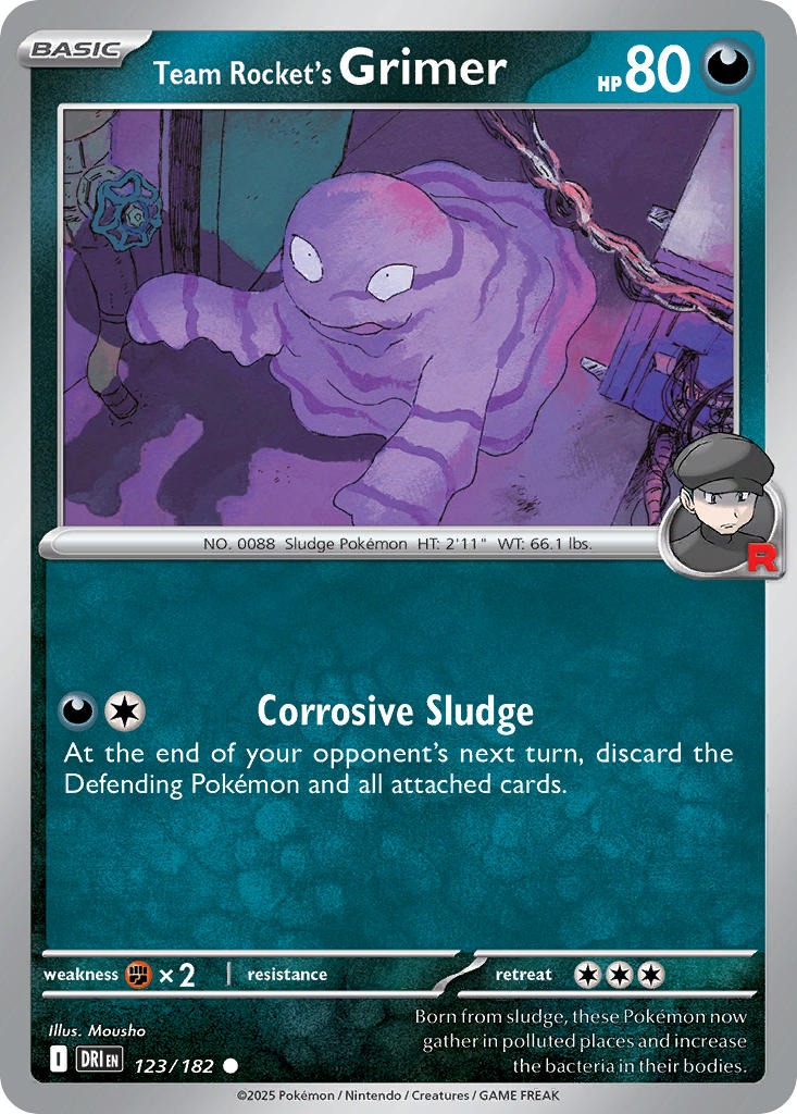 Team Rocket’s Grimer 123/182