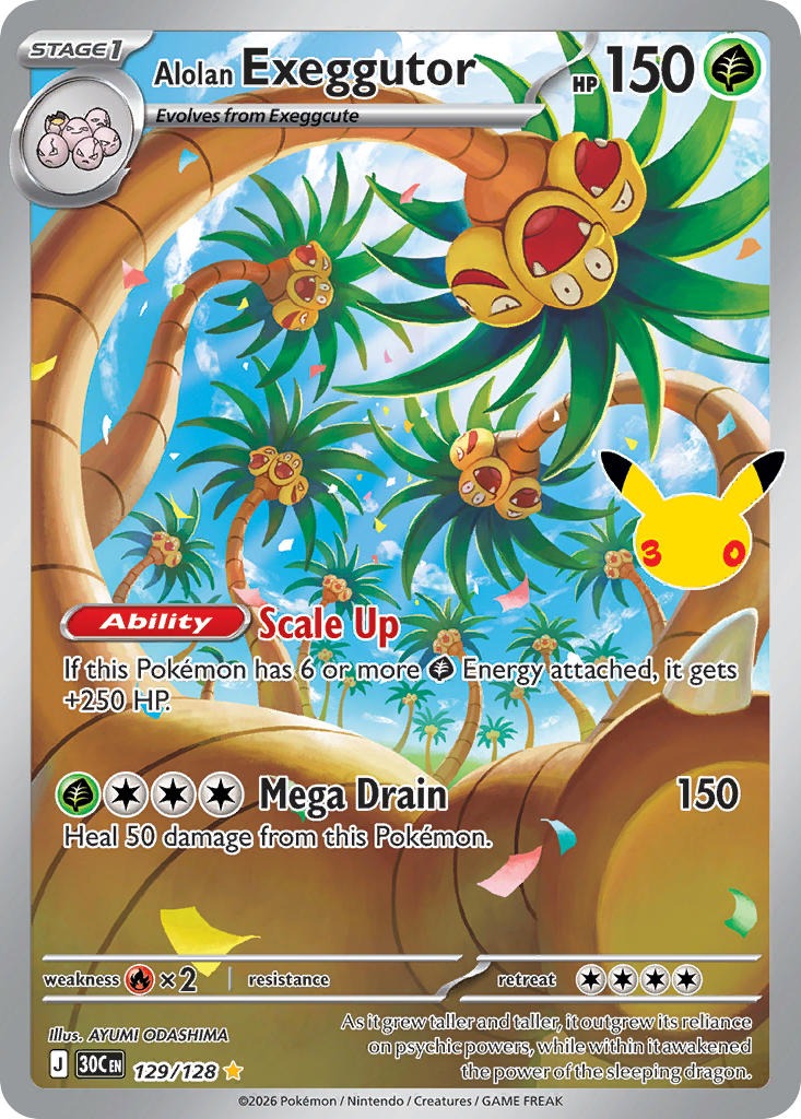 Alolan Exeggutor 129/128