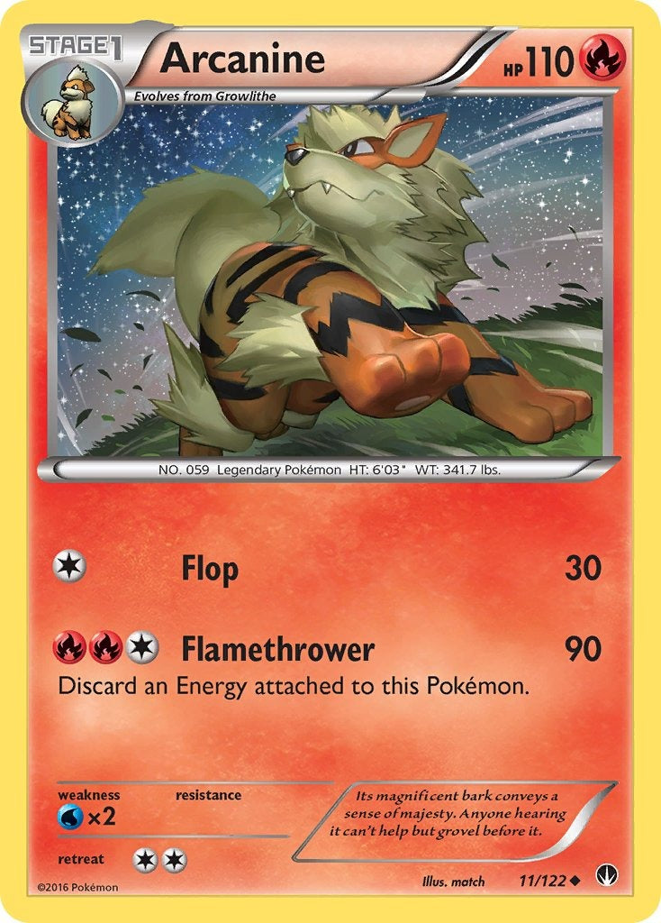 Arcanine 11/122