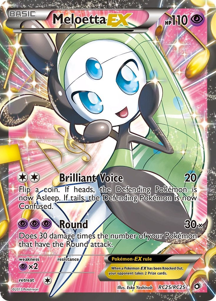 Meloetta EX RC25/RC25