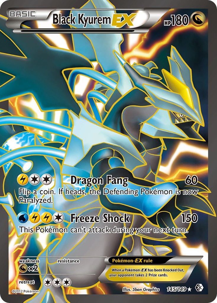 Black Kyurem EX 145/149