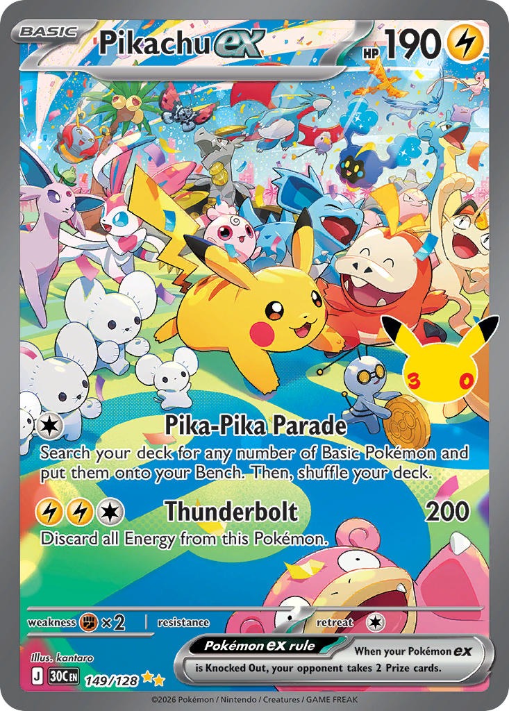 Pikachu ex 149/128