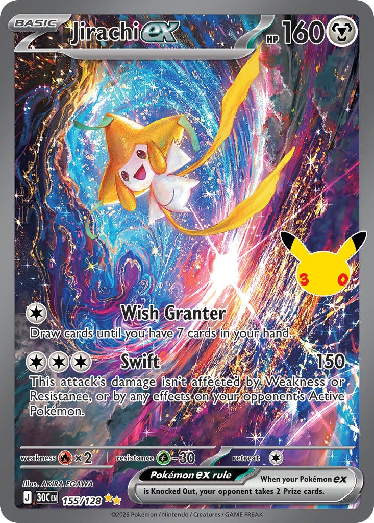 Jirachi ex 155/128