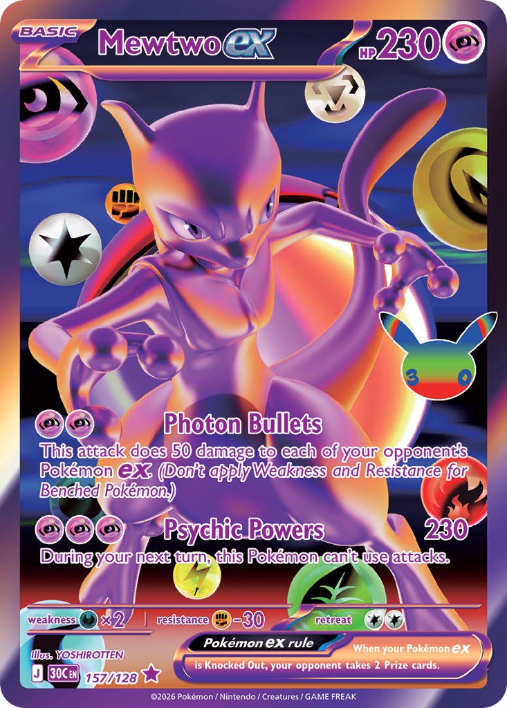 Mewtwo ex 157/128