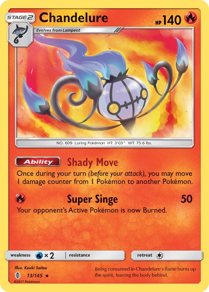 Chandelure 013/145