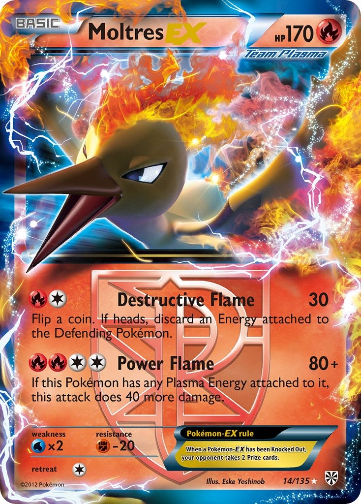 Moltres EX 14/135