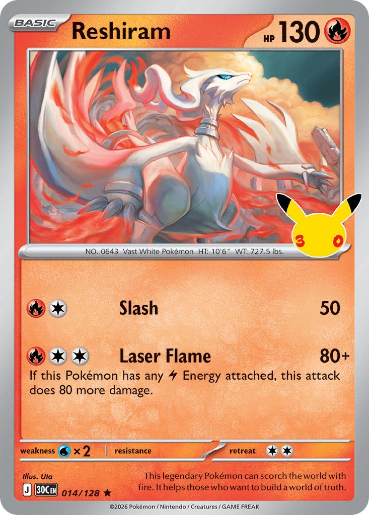 Reshiram 014/128