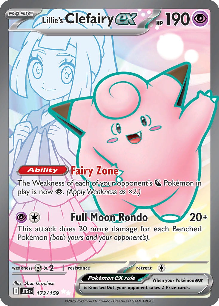Lillie’s Clefairy ex 173/159