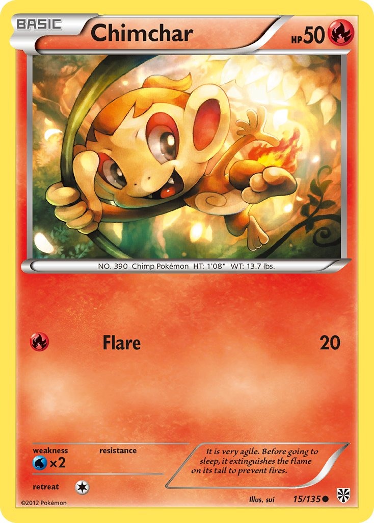 Chimchar 15/135
