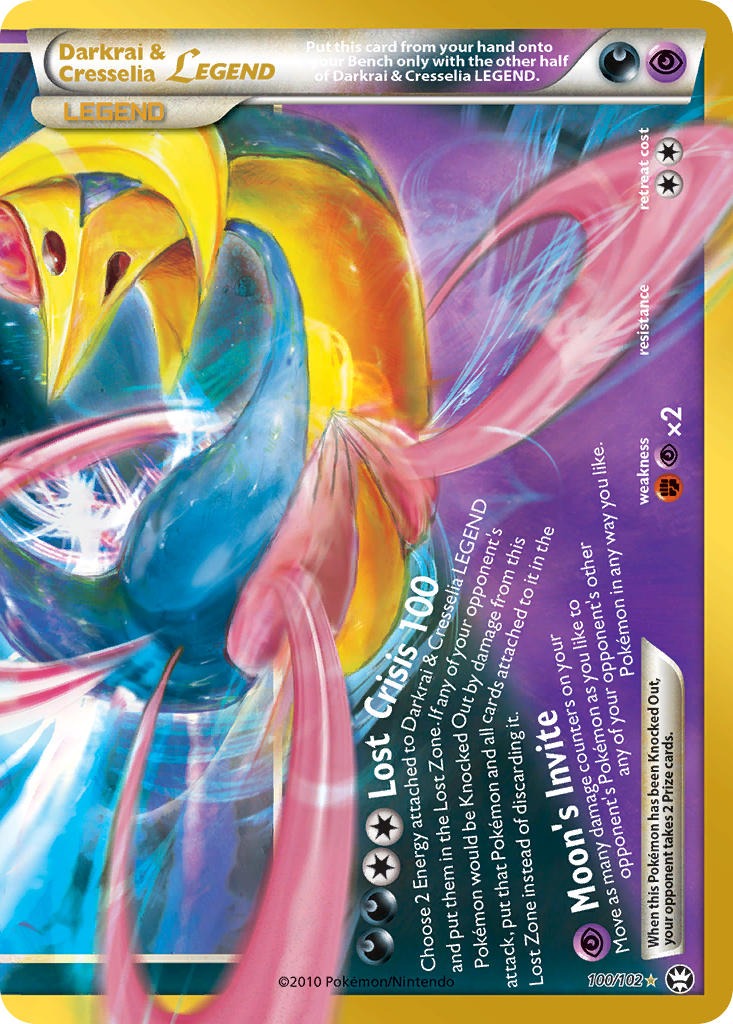 Darkrai & Cresselia LEGEND 100/102