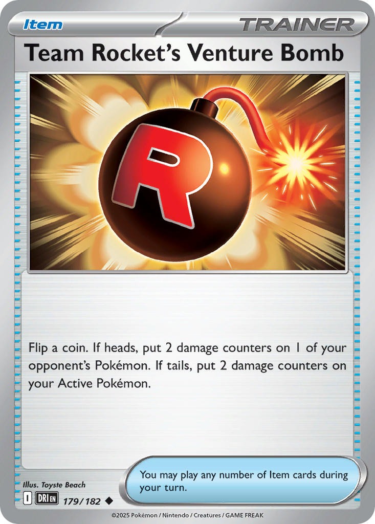 Team Rocket’s Venture Bomb 179/182