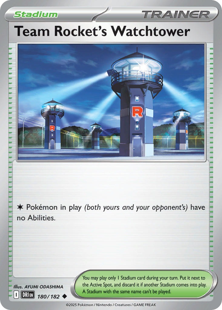 Team Rocket’s Watchtower 180/182