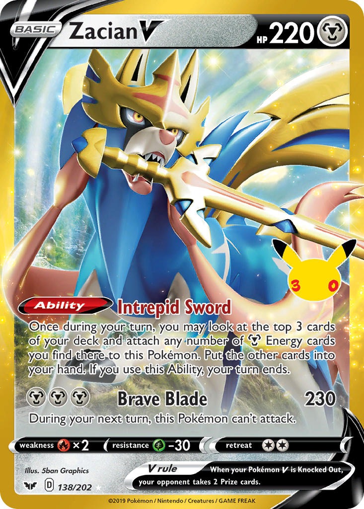 Zacian V 138/202
