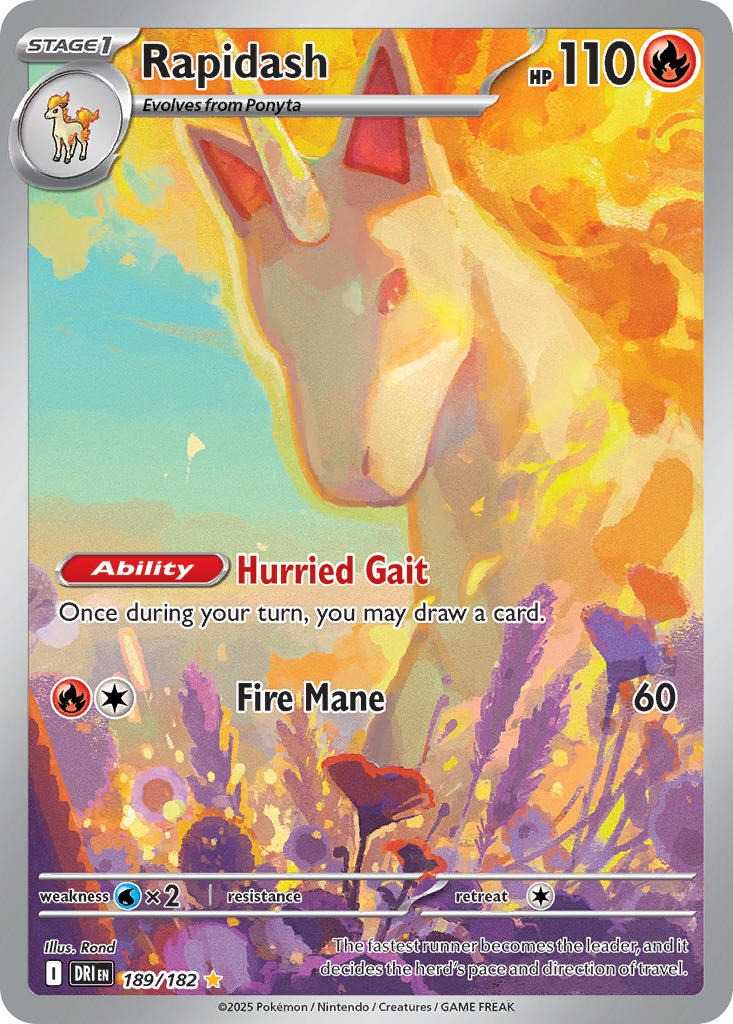 Rapidash 189/182