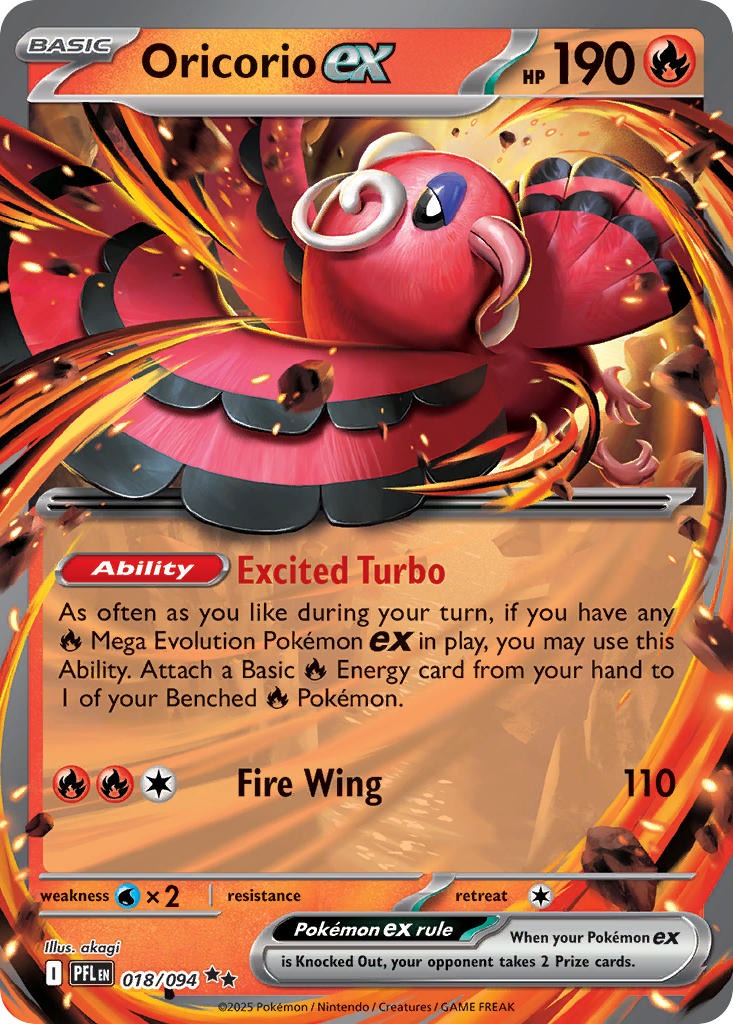 Oricorio ex 018/094