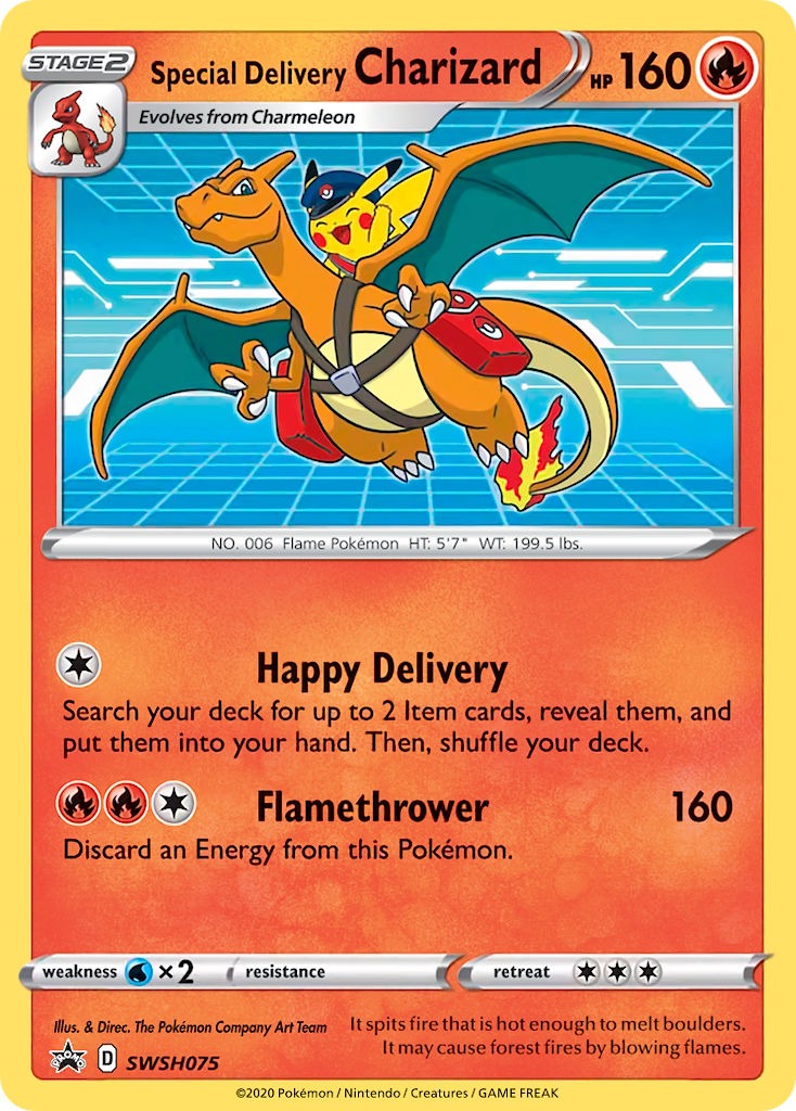 Special Delivery Charizard SWSH075