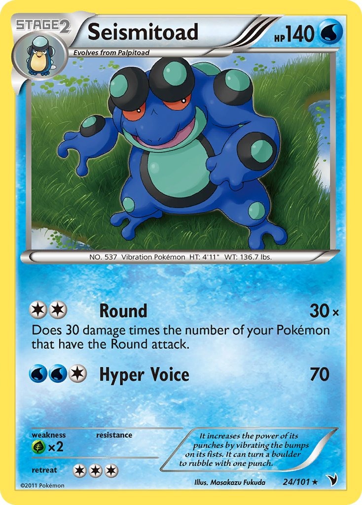 Seismitoad 24/101