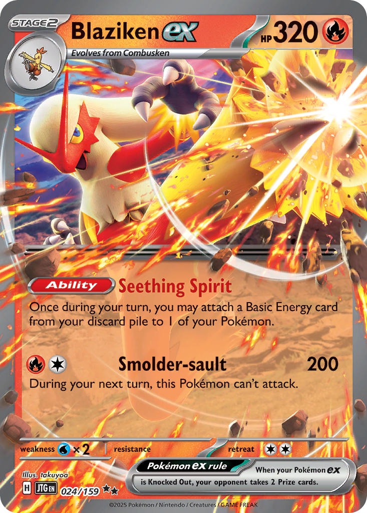 Blaziken ex 024/159