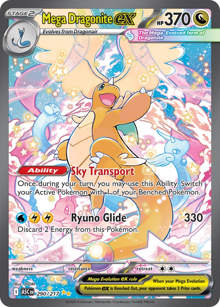 Mega Dragonite ex 290/217