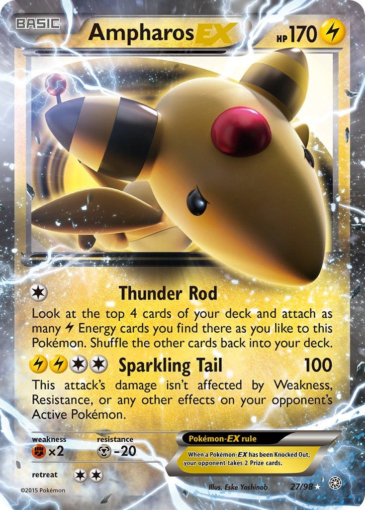 Ampharos EX 27/98