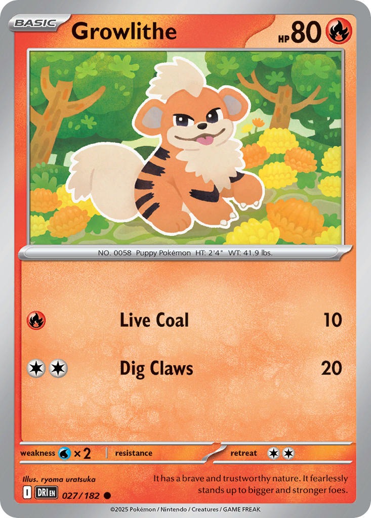 Growlithe 027/182