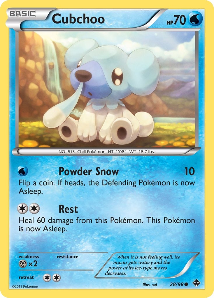 Cubchoo 28/98
