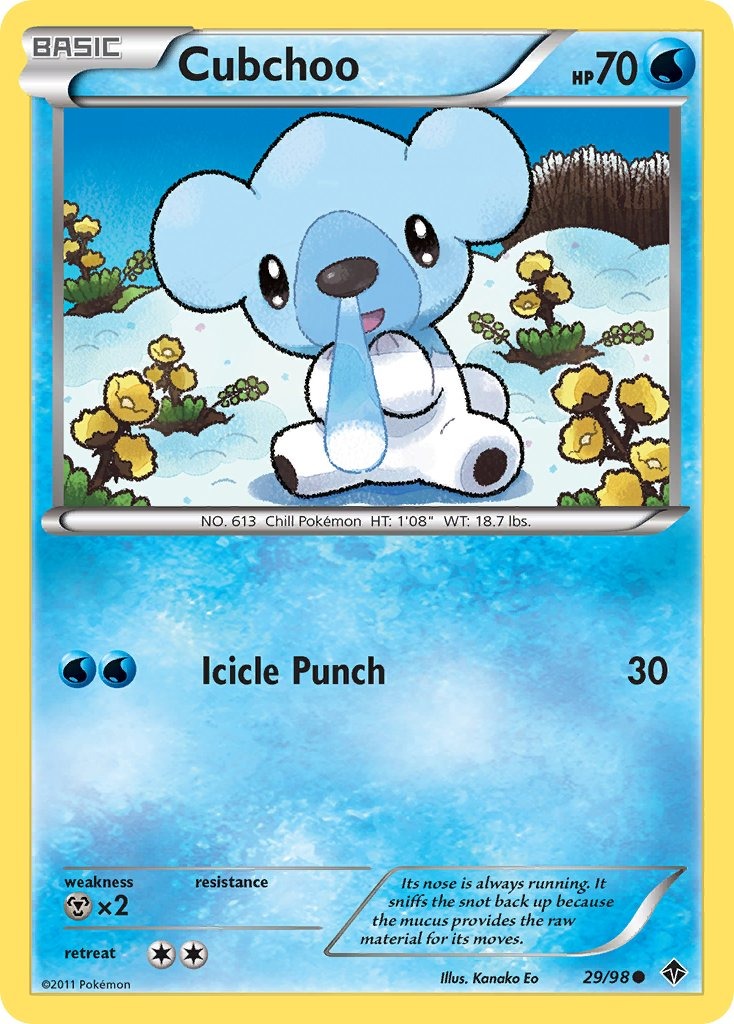 Cubchoo 29/98