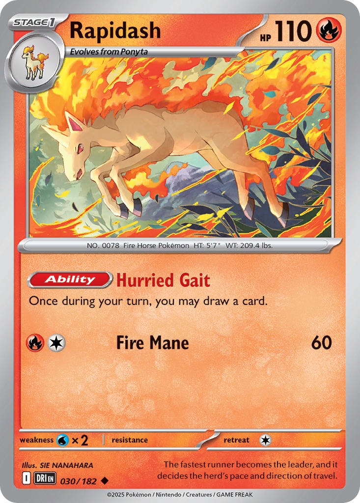 Rapidash 030/182
