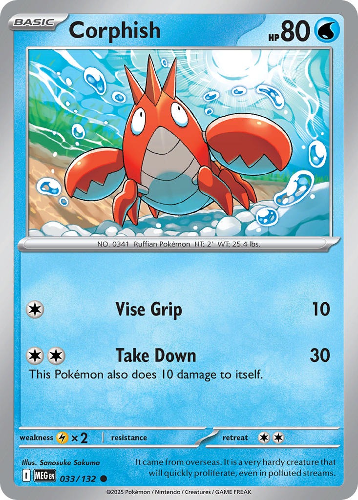 Corphish 033/132