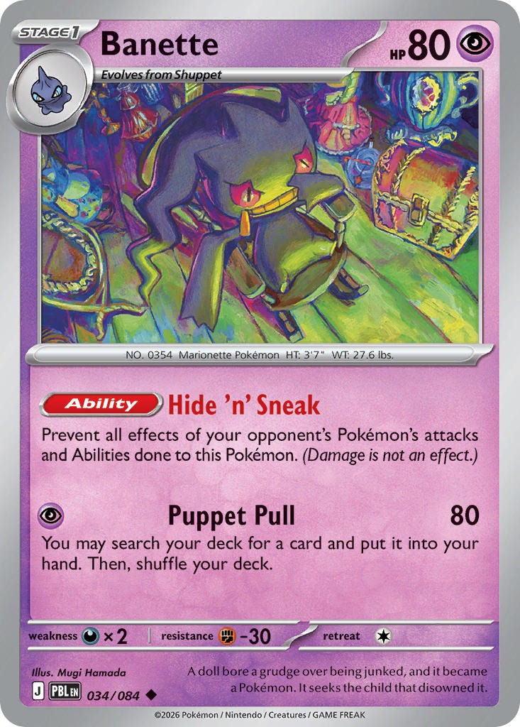 Banette 034/84