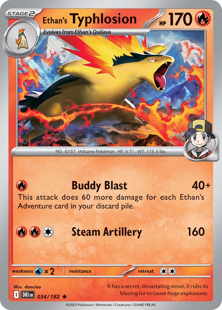 Ethan’s Typhlosion 034/182