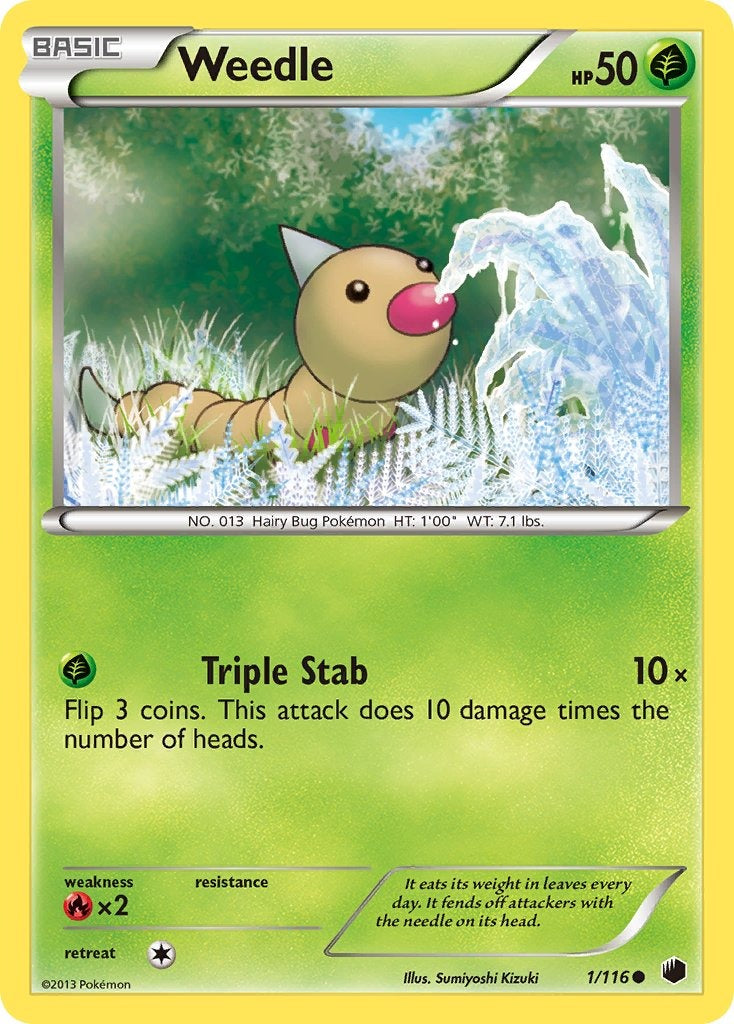 Weedle 1/116
