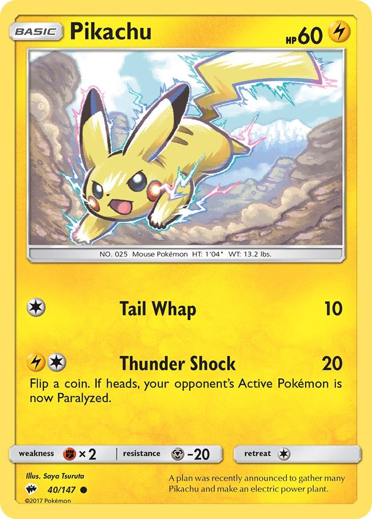 Pikachu 040/147