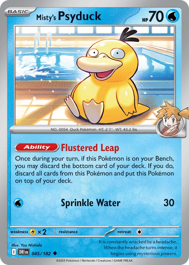 Misty’s Psyduck 045/182