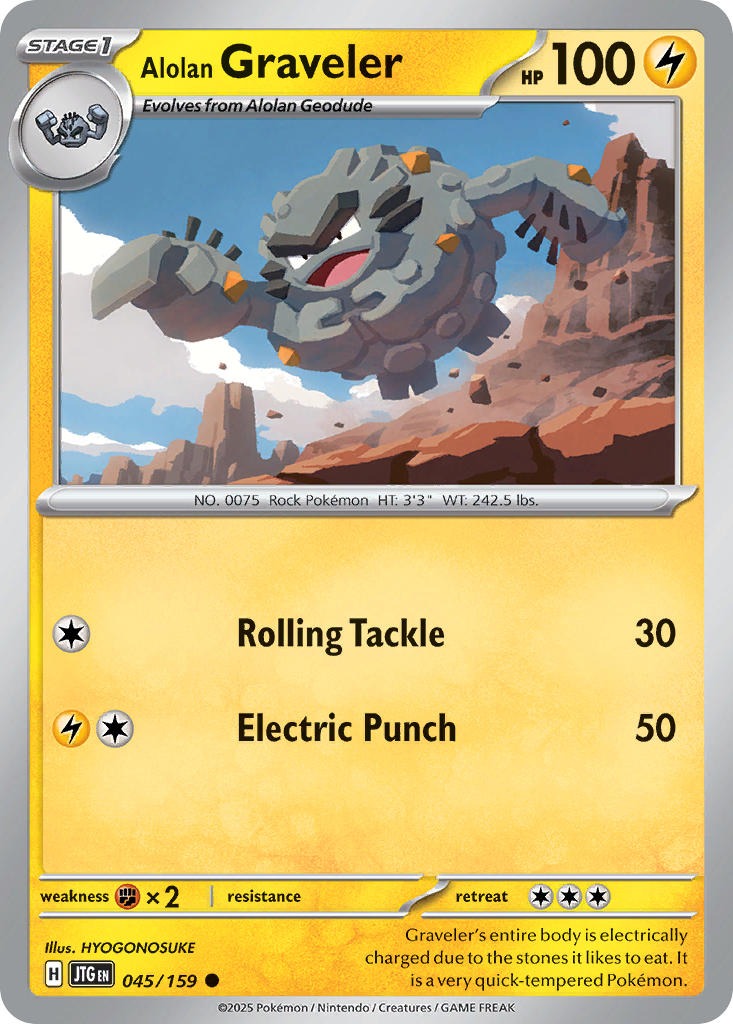 Alolan Graveler 045/159