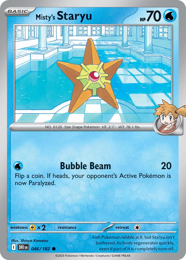 Misty’s Staryu 046/182