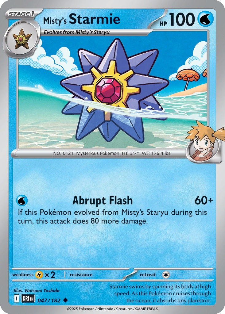 Misty’s Starmie 047/182