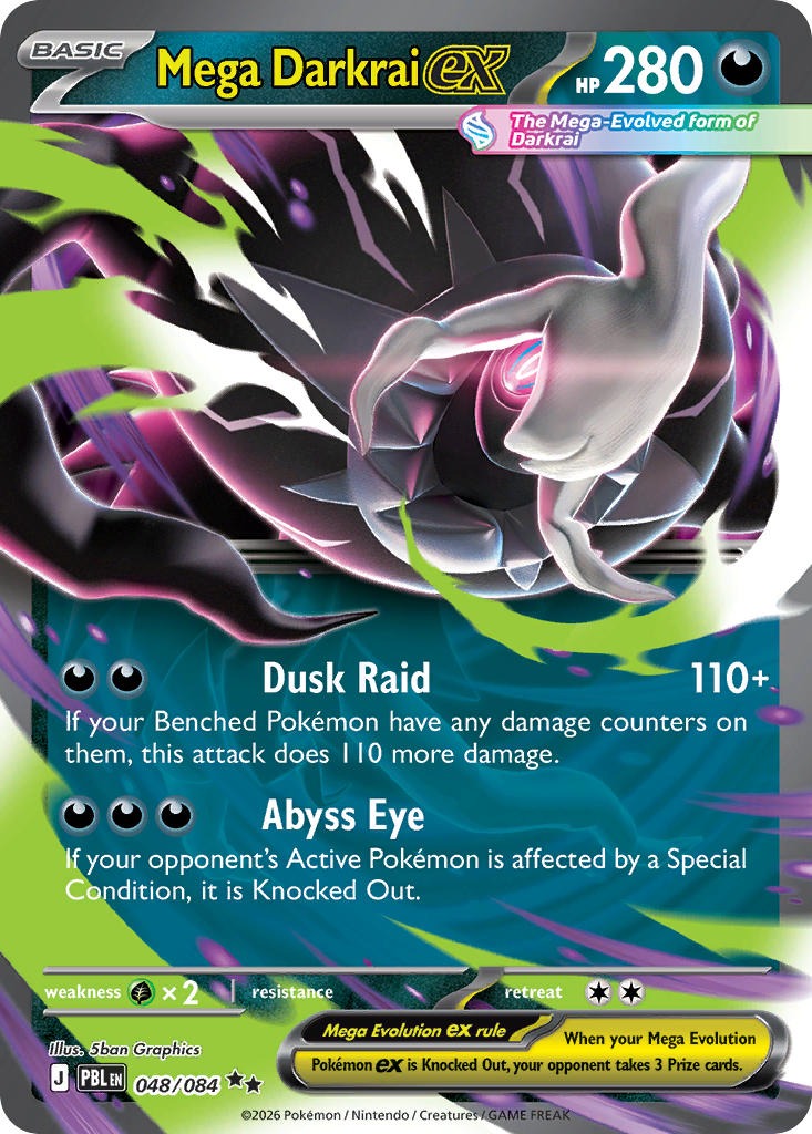 Mega Darkrai ex 048/84