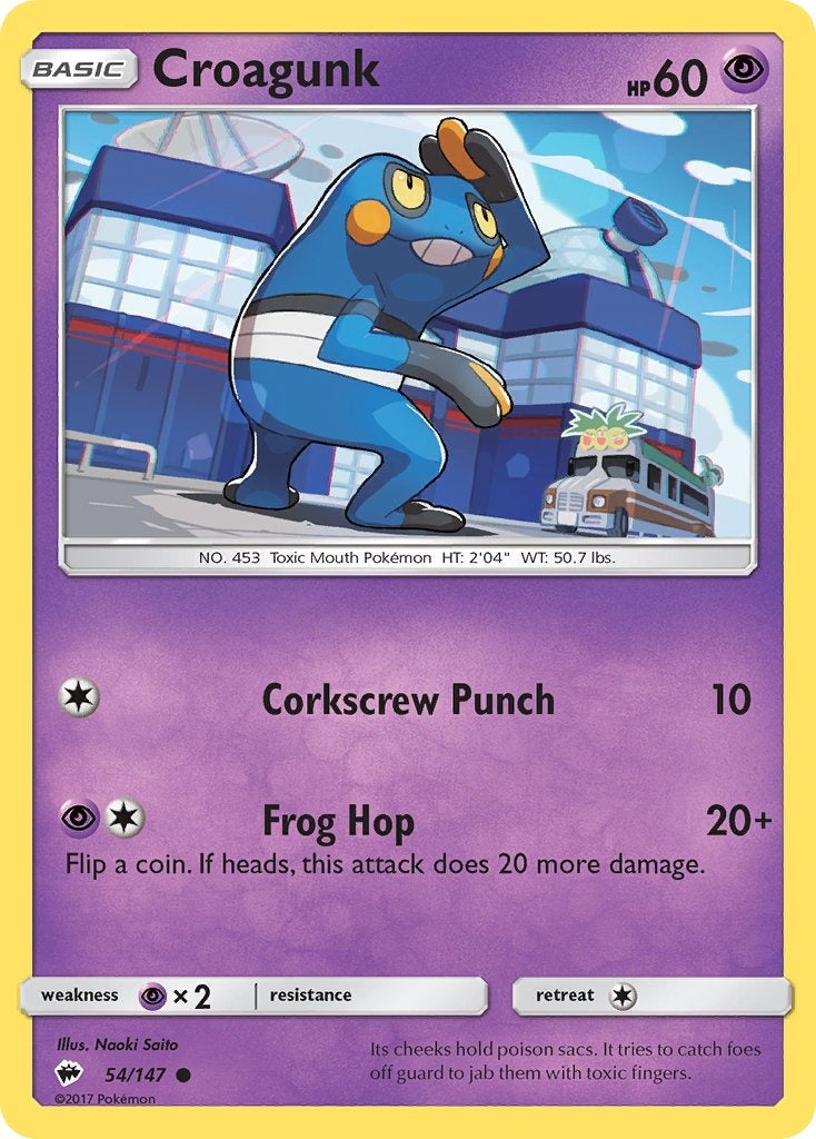 Croagunk 054/147