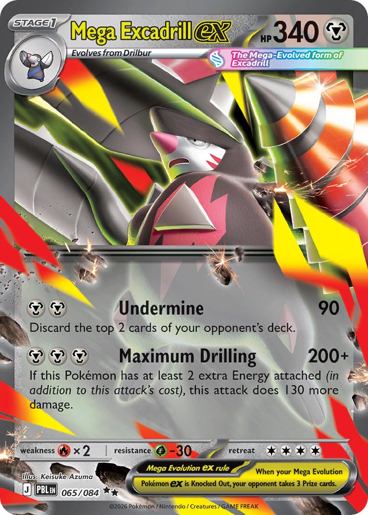 Mega Excadrill ex 065/84
