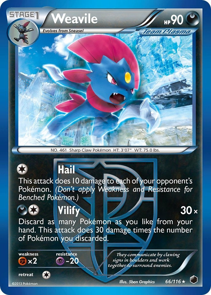Weavile 66/116