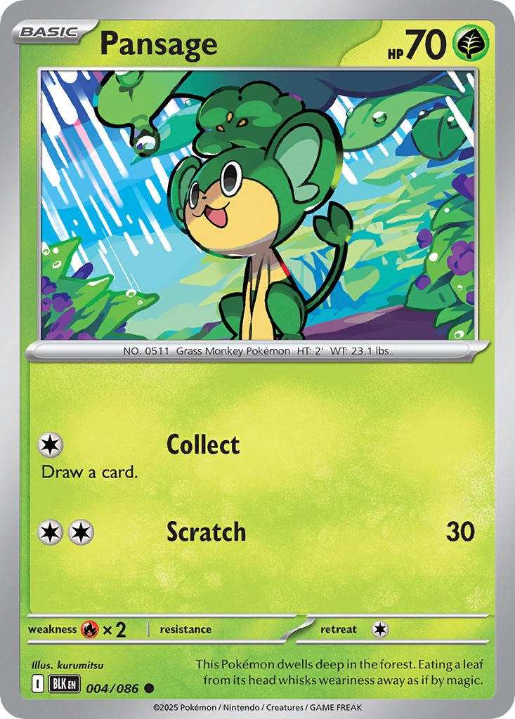 Pansage 004/086