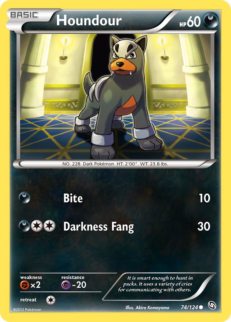 Houndour 74/124