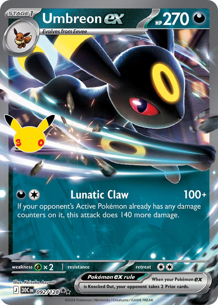 Umbreon ex 092/128