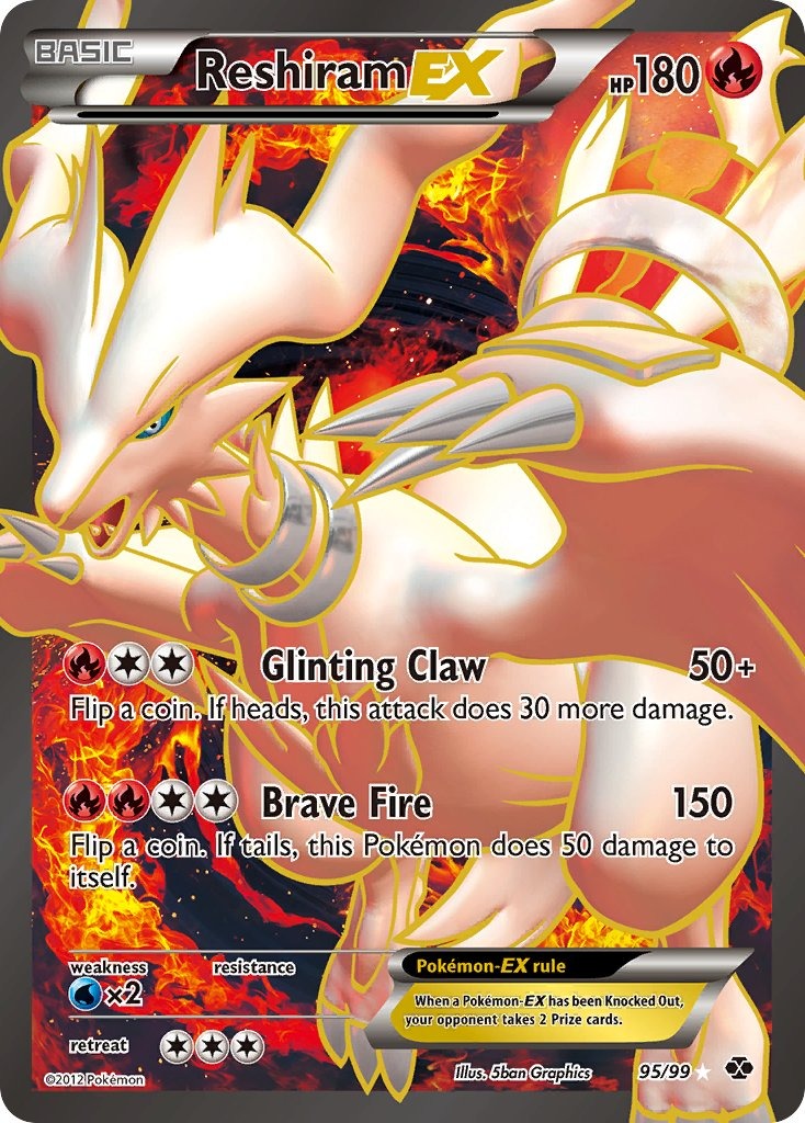 Reshiram EX 95/99