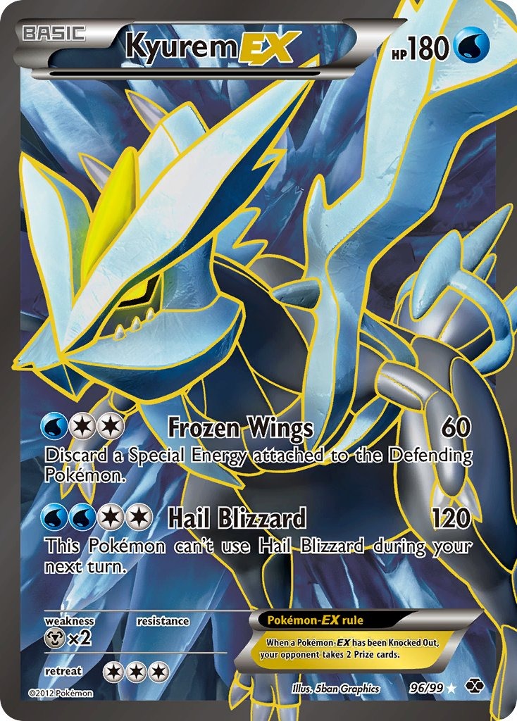 Kyurem EX 96/99