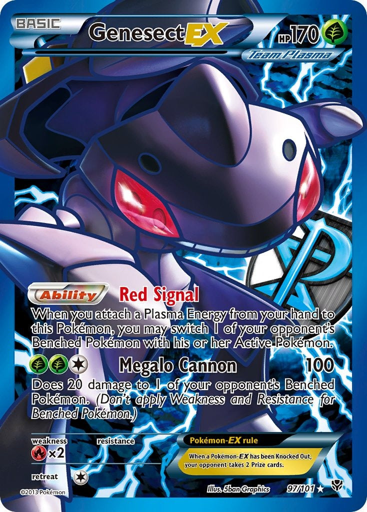 Genesect EX 97/101