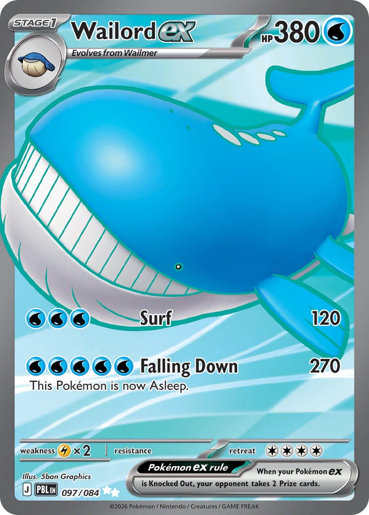 Wailord ex 097/84
