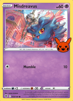 Misdreavus 058/189 (Trick or Trade)